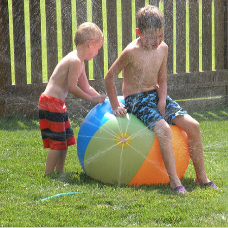 Pelota Inflable Lanza Agua Chorros Verano