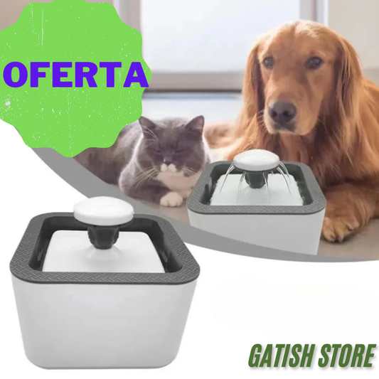 Fuente De Agua Para Gatos Y Perros 2.5 Litros